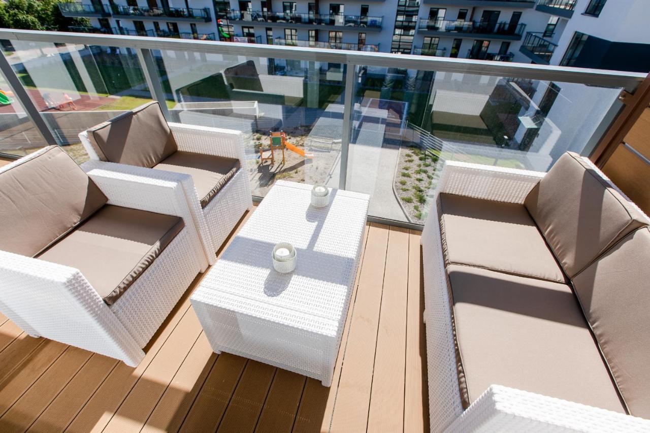 Apartament Blekitny Gardenia Dziwnow Z Widokiem Na Morze Epapartamenty Extérieur photo